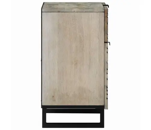 Nakts Skapīši Ar Atvilktni Balts Un Melns 50 X 33 X 60 Cm Vidaxl