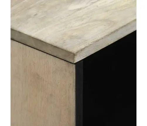 Nakts Skapīši Ar Atvilktni Balts Un Melns 50 X 33 X 60 Cm Vidaxl