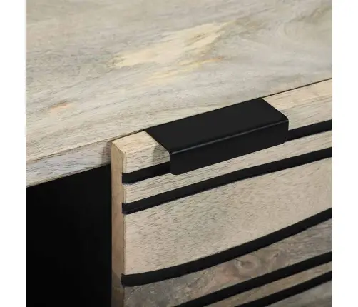 Kavos Staliukas Bežinė Ir Juoda 100 X 54 X 40 Cm