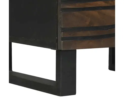 Šalia Lovos Spintelė Su Stalčių 2 Pcs Graikinis Riešutmedis