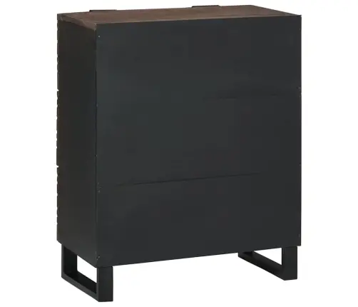 Sānu Galds - 60X33.5X75 Cm, No Cieta Mango Koka Vidaxl