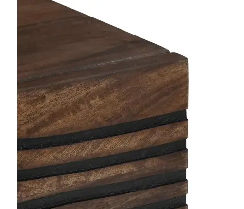 Kafijas Galdiņš 80 X 50 X 40 Cm - Masīvkoks No Mango Un Inženierkoks Vidaxl