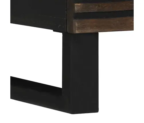 Nakts Skapis, 40 X 33 X 46 Cm, Ciets Mango Koks Vidaxl