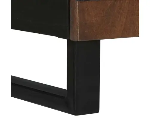 Šalia Lovos Spintelė Graikinis Riešutmedis 50 X 33 X 60 Cm