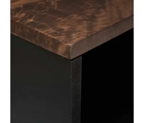 Televizora Skapis - 80 X 31.5 X 46 Cm Masīvkoks Un Inženierkoks Vidaxl