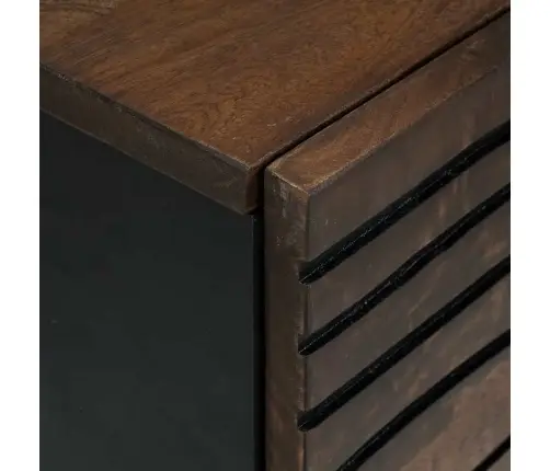 Pusgalds - 40X33.5X75 Cm Solid Mango Koks Vidaxl