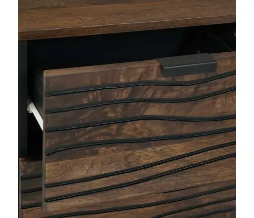 Pusgalds - 40X33.5X75 Cm Solid Mango Koks Vidaxl