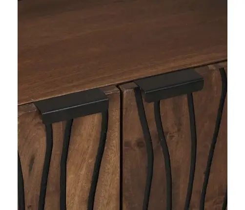 Mediju Uzglabāšanas Skapji Un Plaukti Brūna 60 X 33.5 X 75 Cm Vidaxl