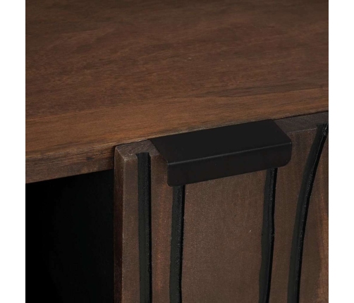 Kõrvalhoone Pruun 90 X 33 X 75 Cm Mangopuit