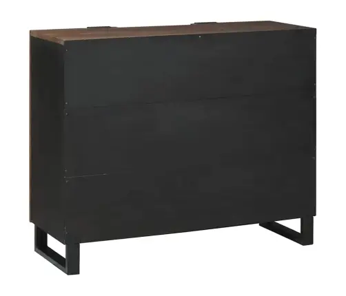 Mango Koka Sānu Skapītis 90X33.5X75 Cm Vidaxl