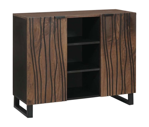 Kõrvalhoone Pruun 90 X 33 X 75 Cm Mangopuit