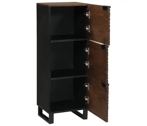 Valrieksta Koka Augstais Skapjis Brūna 40 X 33.5 X 110 Cm Vidaxl