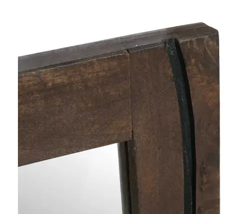 Vannitoa Peegel Seinale Kinnitatav Pruun 70 X 50 X 2,5 Cm