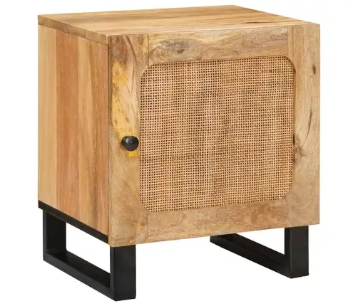 Nakts Skapītis 2 Pcs Dabiska 40 X 33,5 X 46 Cm Vidaxl