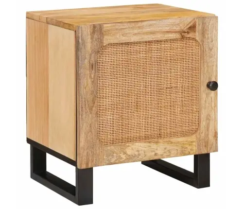 Nakts Skapītis 2 Pcs Dabiska 40 X 33,5 X 46 Cm Vidaxl