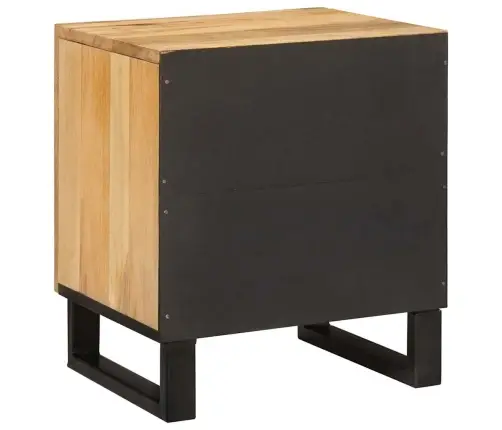 Nakts Skapītis 2 Pcs Dabiska 40 X 33,5 X 46 Cm Vidaxl