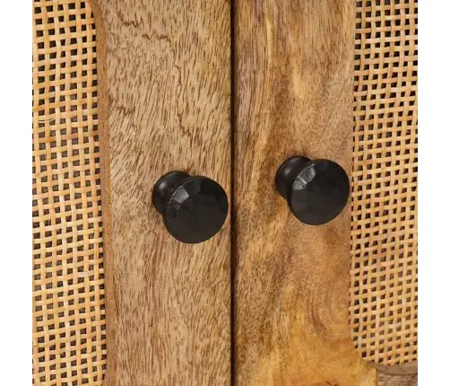 Kafijas Galdiņš Dabiska 80 X 50 X 40 Cm Cieta Mango Koksne Vidaxl