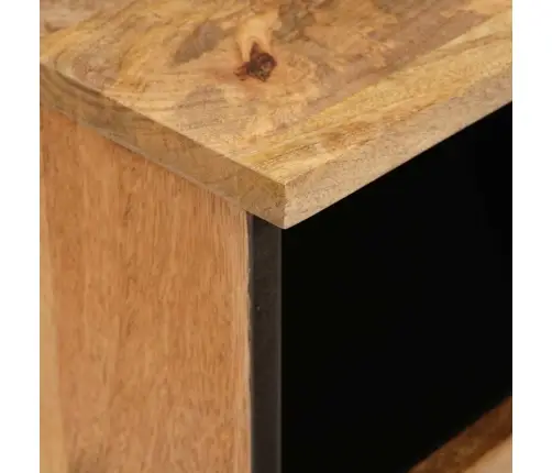 Šalia Lovos Spintelė Su Stalčių Natūrali 40 X 33 X 46 Cm