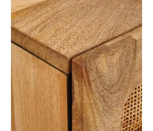 Nakts Skapītis Dabiska 50 X 33 X 60 Cm Cieta Mango Koksne Vidaxl