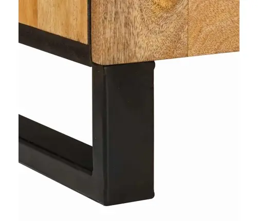 Nakts Skapītis Dabiska 50 X 33 X 60 Cm Cieta Mango Koksne Vidaxl