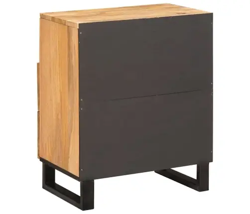 Nakts Skapītis Dabiska 50 X 33 X 60 Cm Cieta Mango Koksne Vidaxl