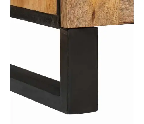 Šalia Lovos Spintelė Su Stalčių Natūrali 50 X 33 X 60 Cm