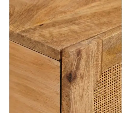 Kafijas Galdiņš Dabiska 100 X 54 X 40 Cm Cieta Mango Koksne Vidaxl