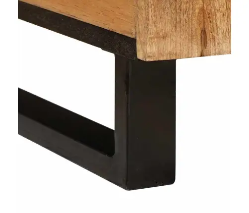 Kafijas Galdiņš Dabiska 100 X 54 X 40 Cm Cieta Mango Koksne Vidaxl