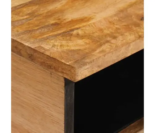 Kafijas Galdiņš Dabiska 80 X 54 X 40 Cm Cieta Mango Koksne Vidaxl