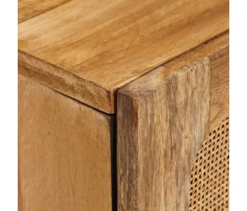 Televizora Skapīša Brūna 105 X 33,5 X 46 Cm Cieta Mango Koksne Vidaxl