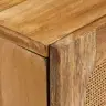 Televizora Skapīša Brūna 105 X 33,5 X 46 Cm Cieta Mango Koksne Vidaxl