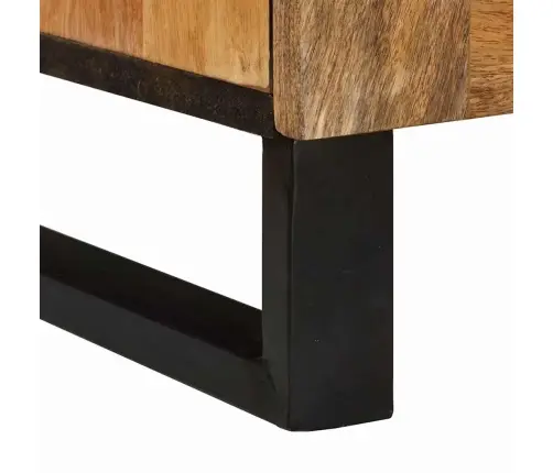 Televizora Skapīša Brūna 105 X 33,5 X 46 Cm Cieta Mango Koksne Vidaxl