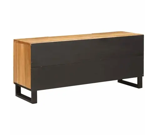 Televizora Skapīša Brūna 105 X 33,5 X 46 Cm Cieta Mango Koksne Vidaxl