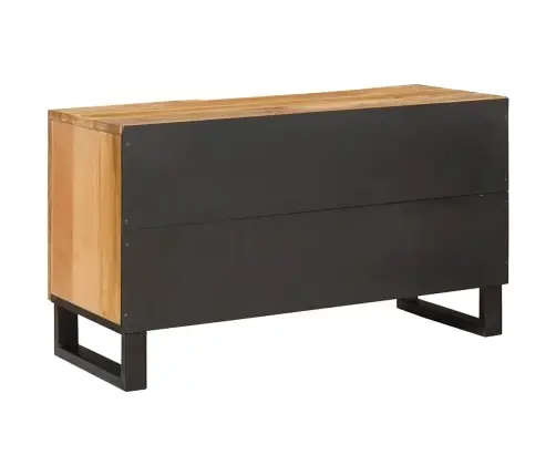 Televizora Skapīša Brūna 80 X 31,5 X 46 Cm Cieta Mango Koksne Vidaxl