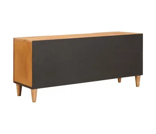 Televizora Skapīša Gaiši Brūna 105 X 33 X 46 Cm Mango Masīvkoks Vidaxl