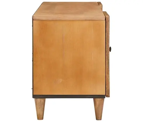 Televizora Skapīša Gaiši Brūna 105 X 33 X 46 Cm Mango Masīvkoks Vidaxl