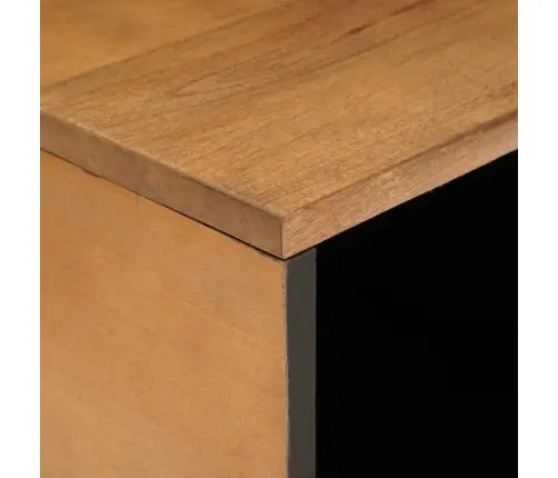 Kafijas Galdiņš Gaiši Brūna 80 X 50 X 40 Cm Mango Masīvkoks Vidaxl