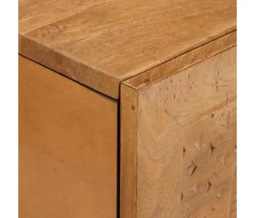 Kohvilaud Ladustamisega Helepruun 80 X 50 X 40 Cm Mangopuit