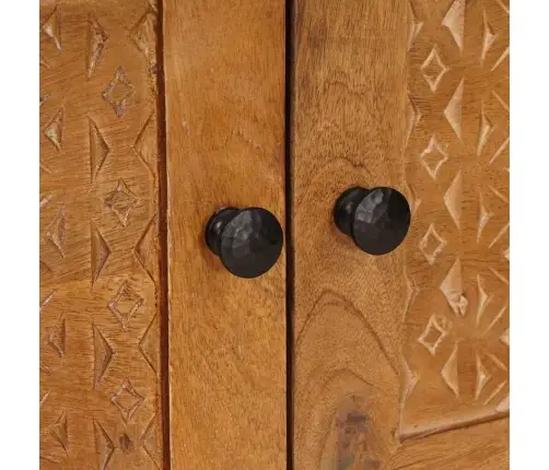 Kohvilaud Ladustamisega Helepruun 80 X 50 X 40 Cm Mangopuit