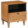 Naktsgaldiņš 2 Pcs Gaiši Brūna 40 X 33 X 46 Cm Mango Masīvkoks Vidaxl Naktsgaldiņš 2 Pcs Gaiši Brūna 40 X 33 X 46 Cm Mango Masīvkoks Vidaxl