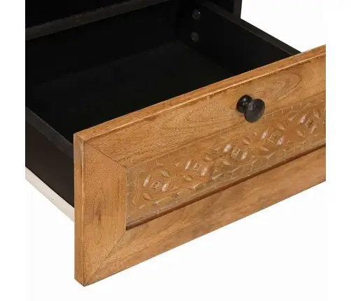 Kavos Staliukas Su Stalčių Šviesiai Rudas 80 X 54 X 40 Cm