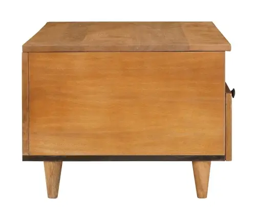 Kavos Staliukas Su Stalčių Šviesiai Rudas 80 X 54 X 40 Cm