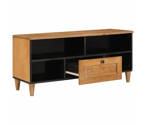 Tv Vienetai Šviesiai Rudas 105 X 33 X 46 Cm Apdirbta Mediena