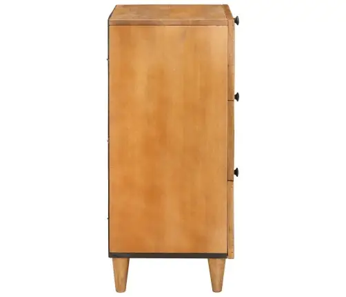 Puse Ar Atvilktni Gaiši Brūna 33.5 X 40 X 75 Cm Vidaxl