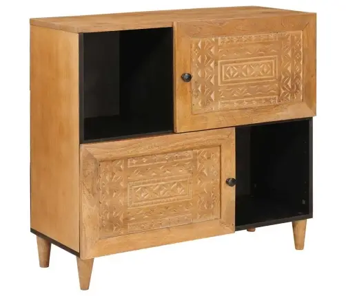 Puse Gaiši Brūna 33.5 X 80 X 75 Cm Vidaxl