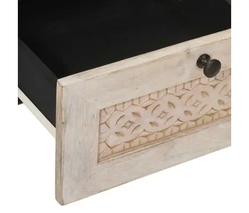 Öökapp Sahtliga 2 Pcs Beež 40 X 33 X 46 Cm Mangopuit