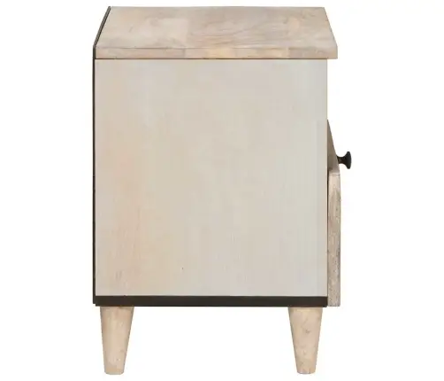 Öökapp Sahtliga 2 Pcs Beež 40 X 33 X 46 Cm Mangopuit