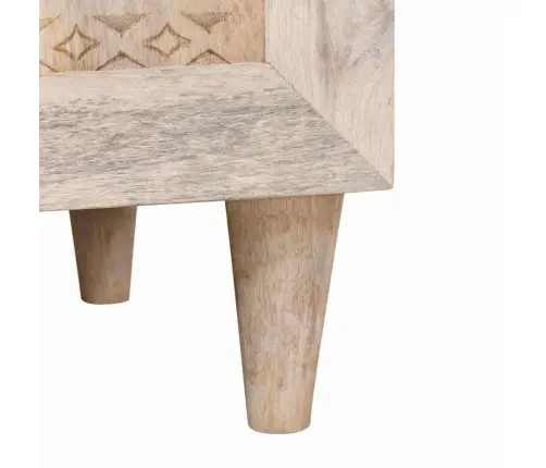 Öökapp Sahtliga Ladustamisega Beež 50 X 33 X 60 Cm Mangopuit Öökapp Sahtliga Ladustamisega Beež 50 X 33 X 60 Cm Mangopuit