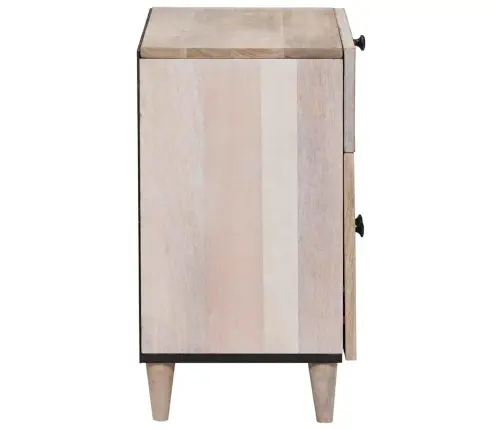 Öökapp Sahtliga Ladustamisega Beež 50 X 33 X 60 Cm Mangopuit Öökapp Sahtliga Ladustamisega Beež 50 X 33 X 60 Cm Mangopuit