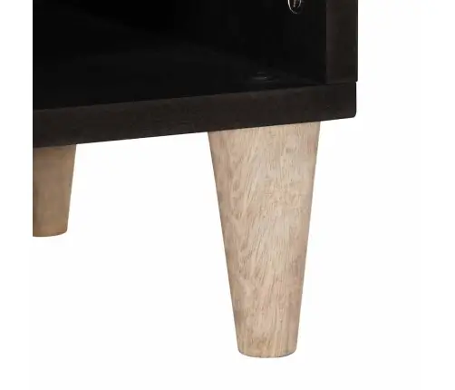 Televizora Skapīša Balts 105 X 33 X 46 Cm Mango Masīvkoks Vidaxl